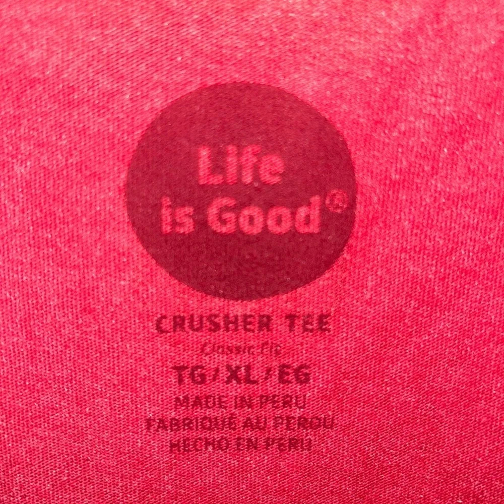 Life Is Good Bucket List Beer Crusher Long-Sleeve Tee Men’s XL Dad Joke Gag Gift - Picture 4 of 5